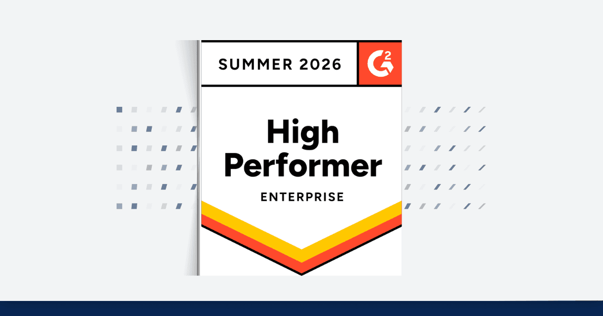G2 Summer 2026 Badge for High Performer